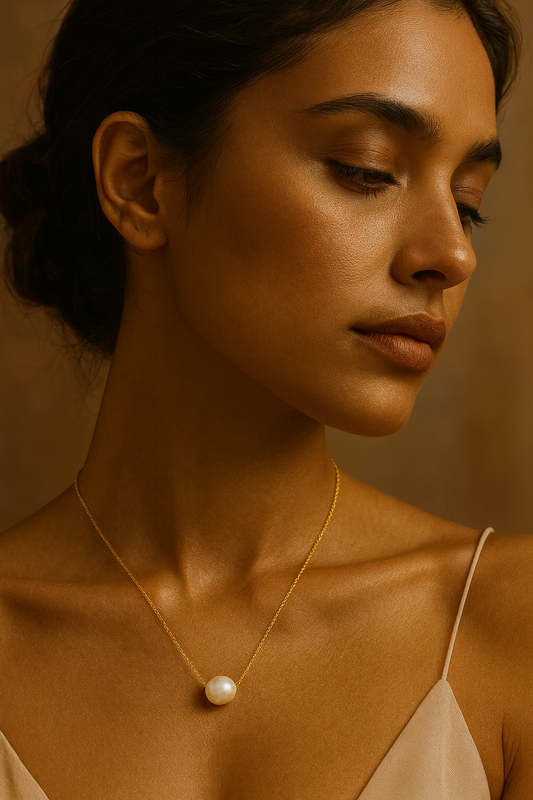 Perlora - The Gold Vermeil Pendant