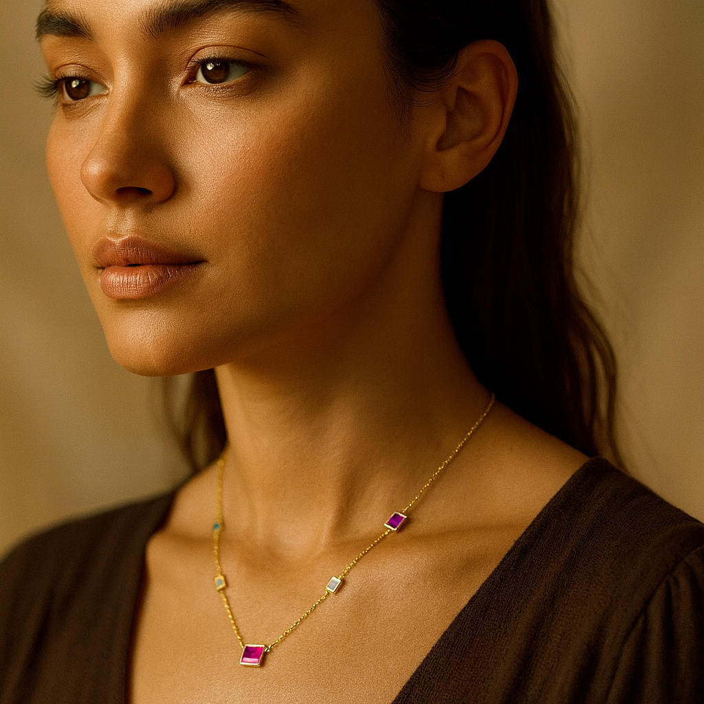 Coloria - The Gold Vermeil Pendant