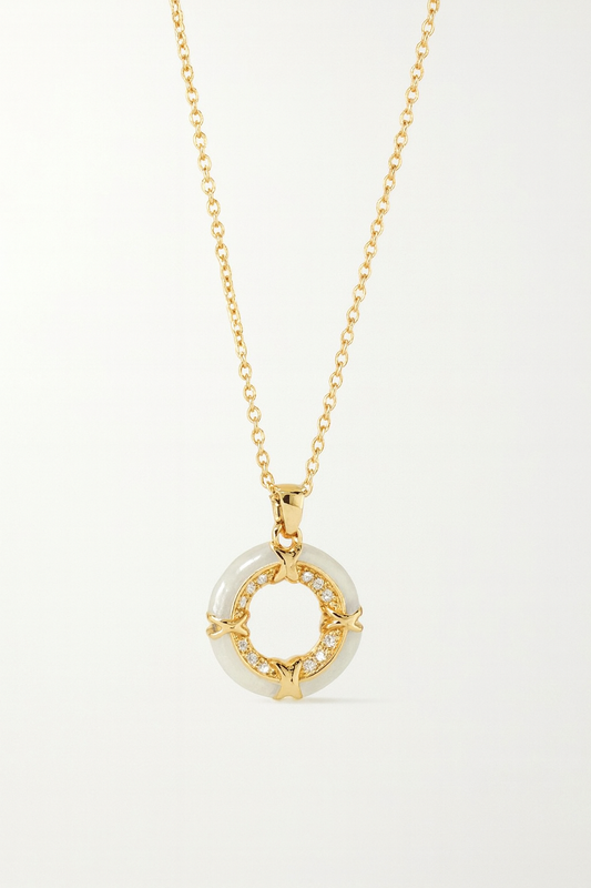 Orris - The Gold Vermeil Pendant