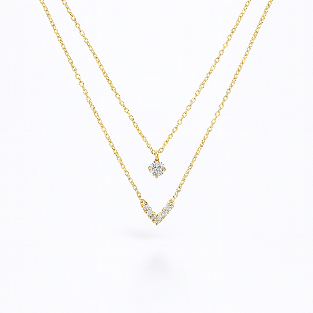 Duovelle - The Gold Vermeil Pendant