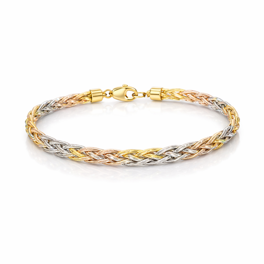 Trinity Weave Bracelet