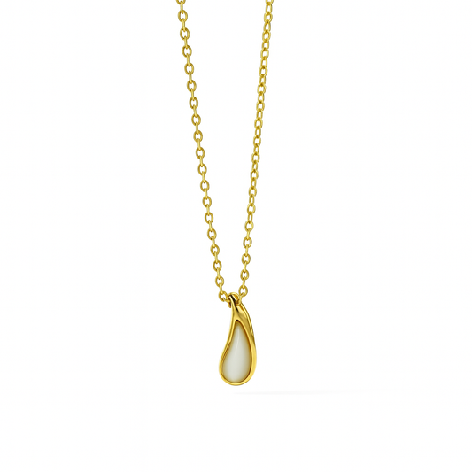 Celeste Pearl Drop Necklace