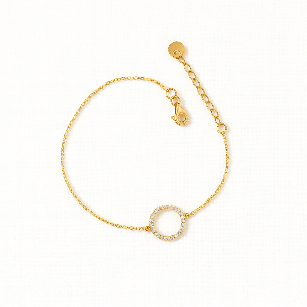 Circle Of Radiance - Gold Vermeil Bracelet