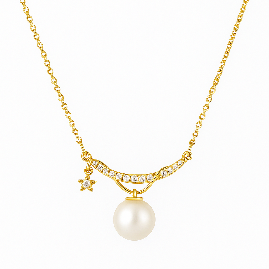 Amara - The Gold Vermeil Pendant