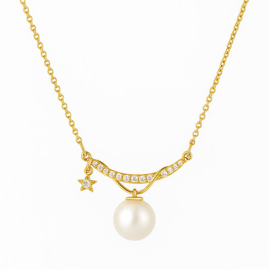 Amara - The Gold Vermeil Pendant