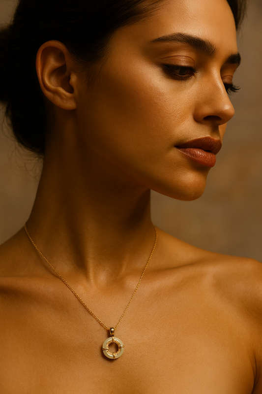 Orris - The Gold Vermeil Pendant