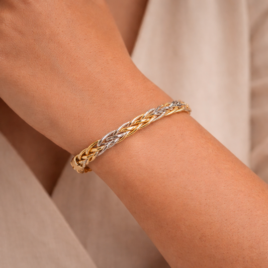 Trinity Weave Bracelet
