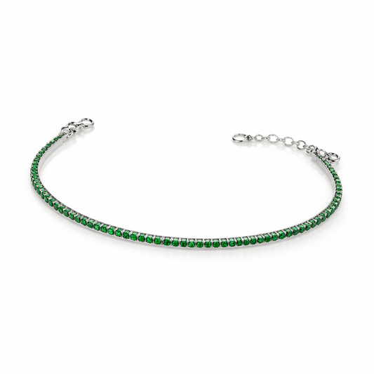 Emerald Line Bracelet
