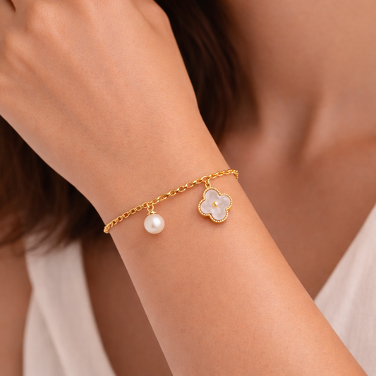 Flora Pearl Bracelet
