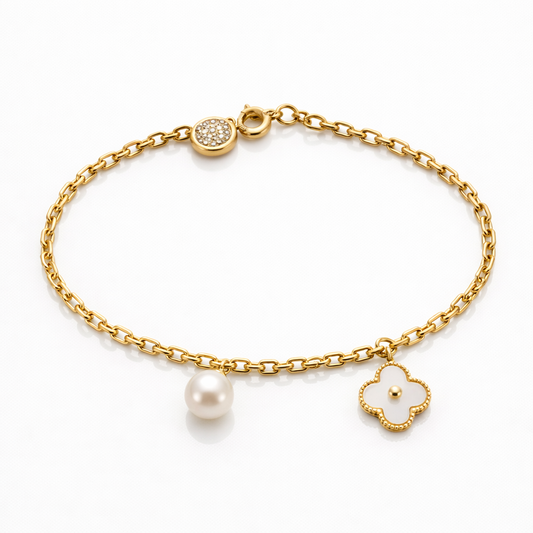 Flora Pearl Bracelet